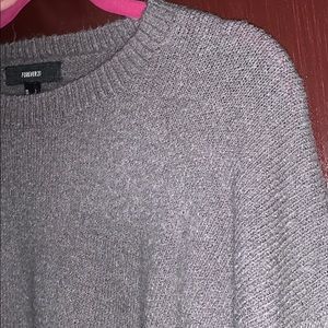 🧤 Forever 21 Gray Cropped Sweater 🧤